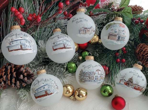 First Round of&nbsp;Ornaments